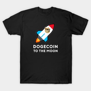 Dogecoin To The Moon T-Shirt